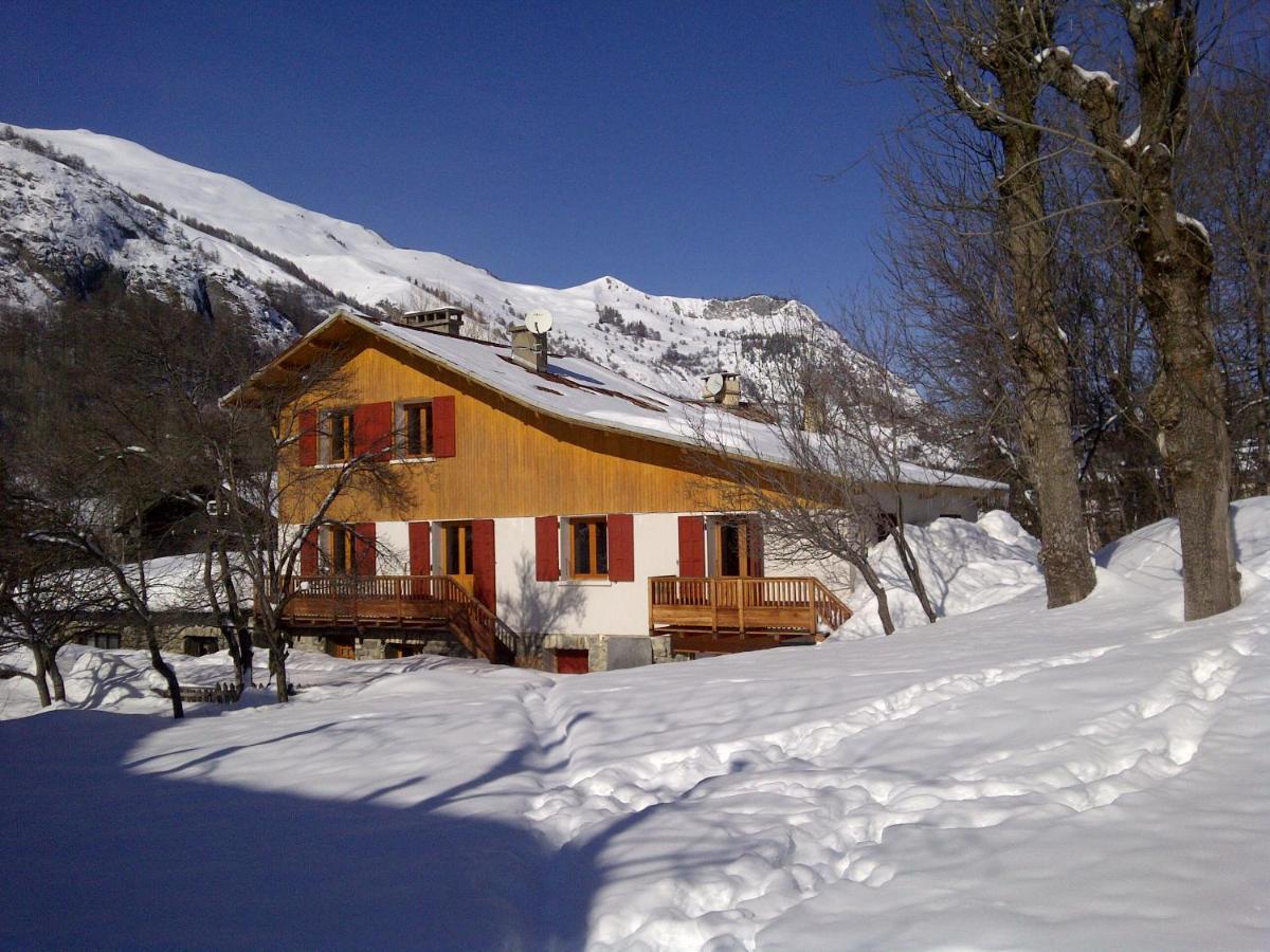 Appartement En Duplex Dans Un Chalet Typique Valloire Dış mekan fotoğraf