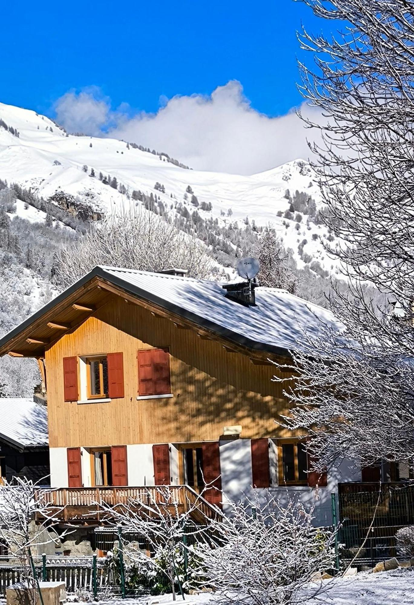 Appartement En Duplex Dans Un Chalet Typique Valloire Dış mekan fotoğraf